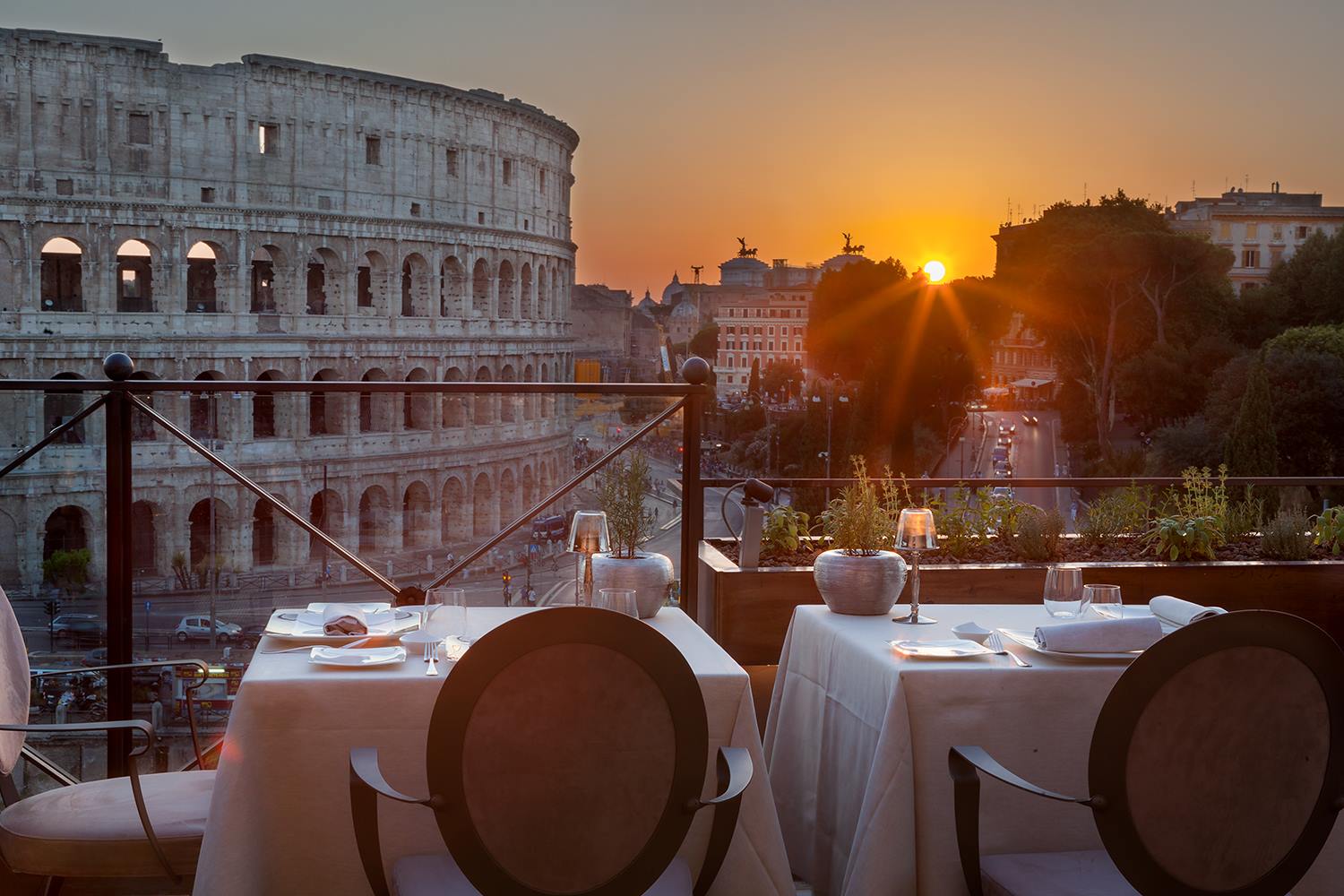 best resturant in rome colosseum